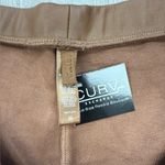 SKIMS  Light Brown Faux Leather Biker Shorts - Size 3x Photo 4