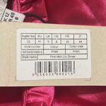 NWT Bright Pink Never Fully Dressed Frill Neck Satin Mini Dress size 8 Photo 6