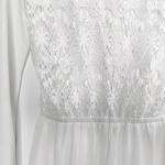 Anthropologie Altar’d State Crochet Back Long Sleeve Romper Photo 5