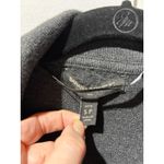 Banana Republic Knit Blazer Cardigan Dark Gray Pockets Women's Petite Small Photo 5