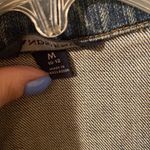 Lands End Jean jacket Blue Size M Photo 3