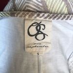 Anthropologie ONE SEPTEMBER Lemon Leaf Peplum Top Size S Photo 4