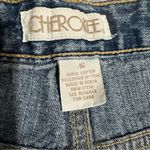 Cherokee  Boho Women's High Waist Mom Jeans Wide Leg Cropped Tapered Sz 16 32x23 Photo 5