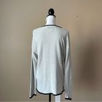 Flax  | Lt. Gray Crewneck Knit Sweater Sz M/L Photo 4
