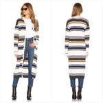 Tularosa Western Duster in Blue Stripe Large Photo 1