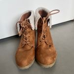 Rampage Sherpa Brown Suede Boots Photo 1