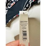 CAROLINE CONSTAS Black White Paisley Leopard Ruffle Anastasia Two Photo 9