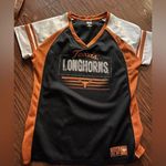 Womens Texas longhorns v neck jersey shirt Black Size L Photo 0