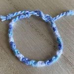 Handmade Eleri Bracelet, anklet, trendy, comfortable, tie, embroidery thread, woven, gift Photo 0