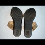 Mephisto Stylish, Comfy, Ladies Wedge Heeled Slide on Sandals sz 38/ 7 Photo 3