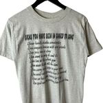 Urban Outfitters Color Flag Guard Humor T Shirt Vintage Y2K Small S Gray Graphic Tee Photo 0