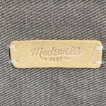 Madewell  Twin Pouch Brown 100% Leather Adjustable Strap Crossbody Bag B8359 Photo 3