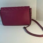JustFab NWOT Mauve quilted look purse Photo 1