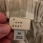 A New Day Gingham Beige and White Paper Bag Shorts Photo 6