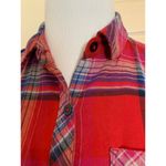 Orvis  Women's Carrie Plaid Red Long Sleeve Button Up Flannel Shirt Size small Photo 8