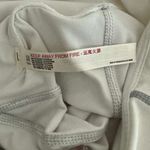 FP FREE PEOPLE MOVEMENT You're A Peach 7/8 Cropped Leggings White EUC Small Photo 9