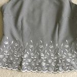 Connected Apparel Vintage 90s Gingham Floral Embroidered Two Piece Skirt Set by - Sz 12 Photo 4