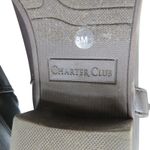 Charter Club  Helenn Riding Boots Wool Quilted Brown Leather Mid Calf Boots 8 Photo 5