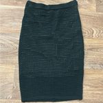 Bebe Open Ottoman Green Knit Skirt – Size XS Photo 1