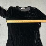 A3 Design Bodysuit Juniors Womens L Black Velvet Long Sleeve Angel Sequin Wings Size undefined Photo 5