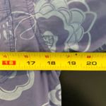 Fresh Produce  Shirt Jacket Womens S Purple Floral‎ Lightweight Button Up Shacket Photo 6