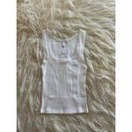 SKIMS Cotton Rib Tank Snow Size Small Photo 1