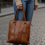 Kate Landry  Purse Travel Tote Bag Leather Photo 0