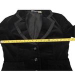 Black Velvet Blazer Jacket Bell Sleeves Womens XS Chic Dark Romantic Whimsygoth Photo 8