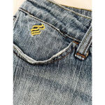 Rocawear embellished y2k Size 7 Blue Denim Shorts Photo 3