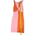 Princess Polly Pink & Orange Colorblock Knit Dress XS/S Photo 3
