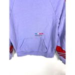Adidas original embroidered purple tricol hoodie Photo 3