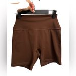 Set Active  Luxform Brown High-Waisted Shorts Photo 1