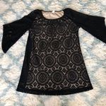 Tacera Dress Lace Bell Sleeve Cuffs Photo 0
