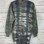 Young Fabulous and Broke X-Small Mini Dress Turtleneck Sweatshirt Tie-Dye YF&B Photo 0