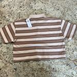 Hollister 𝅺 cropped polo top short sleeve shirt Photo 4