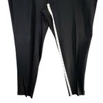 Talbots Ponte Knit Pants Women 3XL Black Ankle Zip Stretch Classic Preppy Casual Photo 7