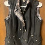 Tehama Womens Sleeveless Quilted Vest S Black with plaid accent Hikin… Photo 0