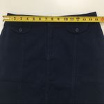Lands' End Lands’ End Navy Blue Pencil Skirt Photo 3