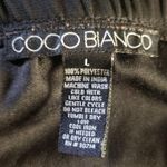 Coco Bianco  Black Ruffle Maxi Skirt Women’s Large‎ Photo 3