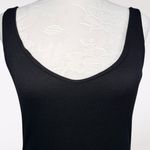 Willow Black Ribbed Knit Bodysuit V Photo 2