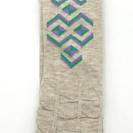 Wrangler  Womens Socks Medium 6-9 Ultra-dri Western Aztec Slouch Retro USA Made‎ Photo 0