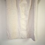 Free People  Sawyer Vegan Suede Mini Dress Size Large Beige Open Back Photo 4