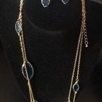 Anne Klein  Saphirre Turquoise Layered Necklace set NEW Photo 0