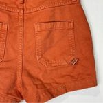 BDG Urban Outfitters Carpenter High Rise Shorts Women's Size 26 Orange Denim Photo 5