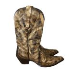 Corral Boots Inlay Pointed Toe Western Boots Sz 6M Made in Mexico Photo 2