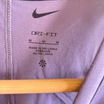 Nike Dri-FIT One Tank Purple Athletic Yoga Running Top Womens Size M Photo 3