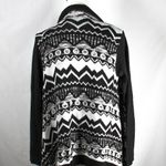 Wet Seal Corporate Goth Comfy Chevron Open Cardigan LRG Jennifer Aniston Style Photo 3
