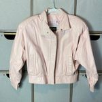 Vintage 90s pink leather jacket Pink Size M Photo 1
