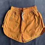 Varley  Orange Drawstring Shorts Photo 0