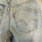 Levi's 94 Baggy Wide Leg Distressed Blue Jeans Photo 7